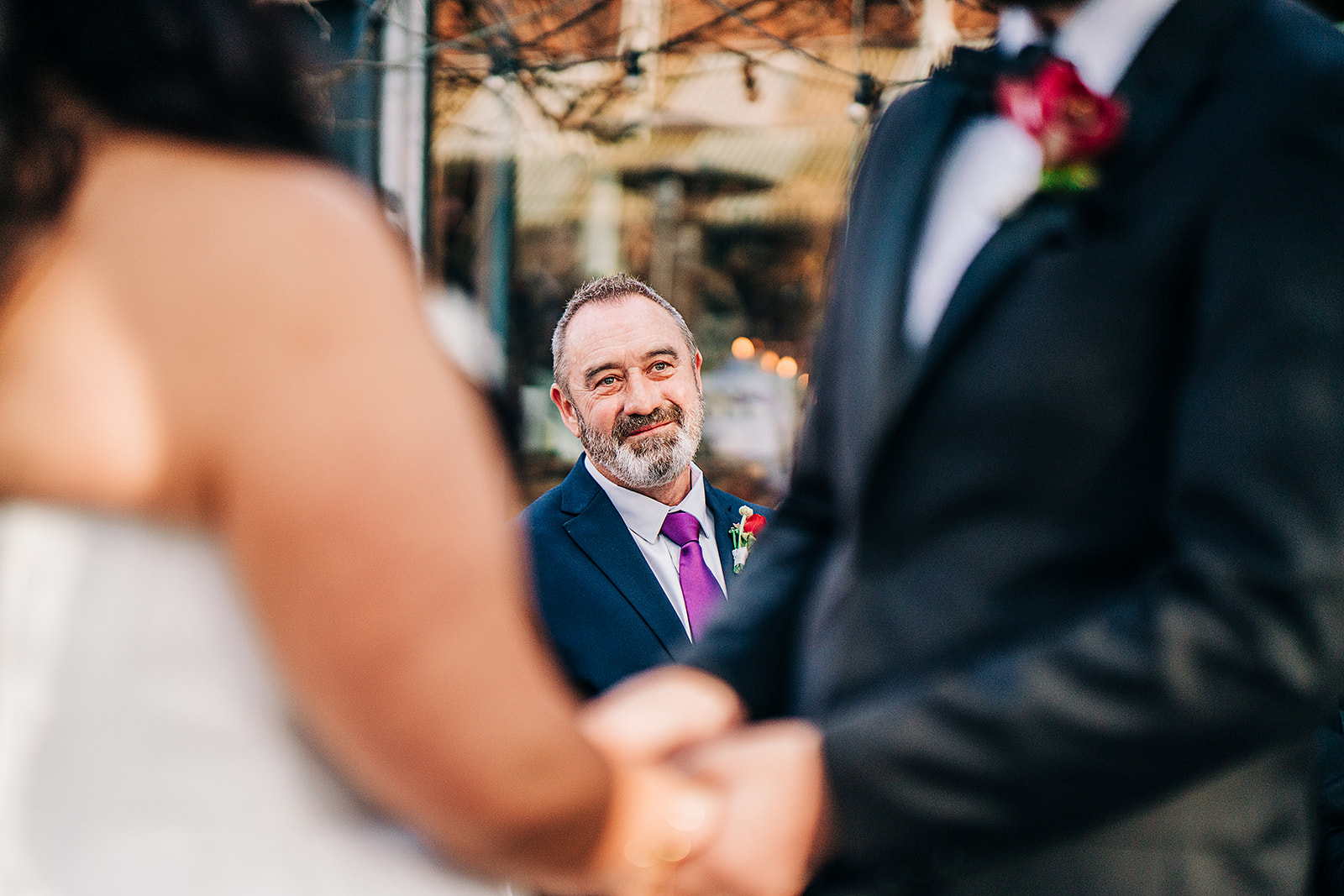 hayleys dad lovingly looking at adam