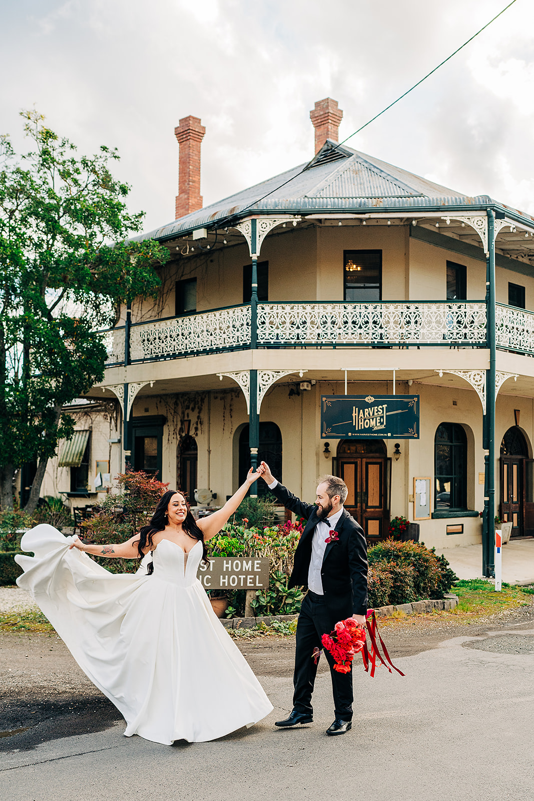 Harvest Home Avenel wedding photo