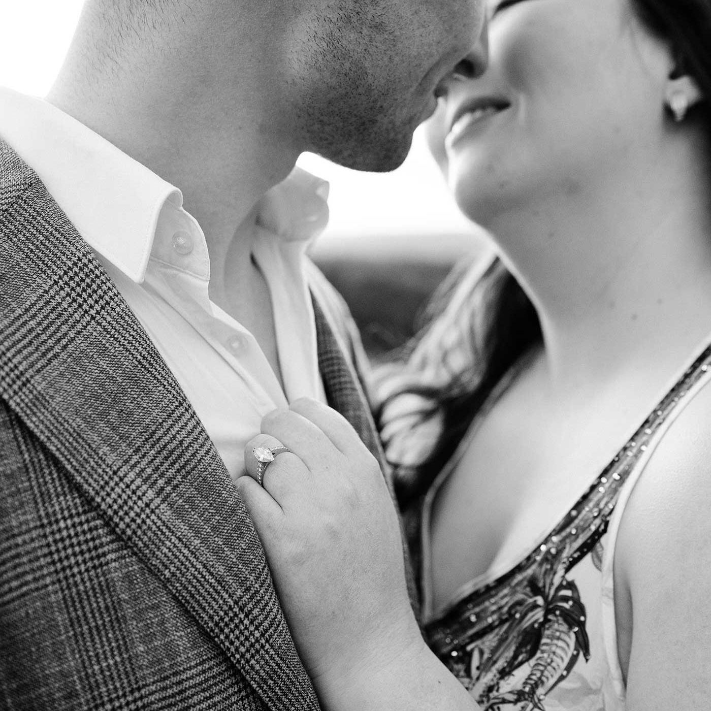 A couple having a Melbourne elopement photoshoot.